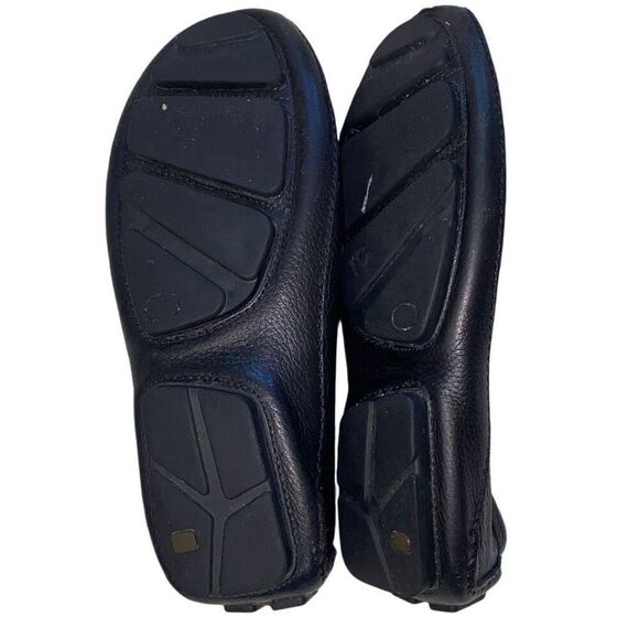 Mercanti Fiorentini Relax Driving Loafers Shoe Black Slip On Moc Toe Mens 10M - Picture 9 of 10
